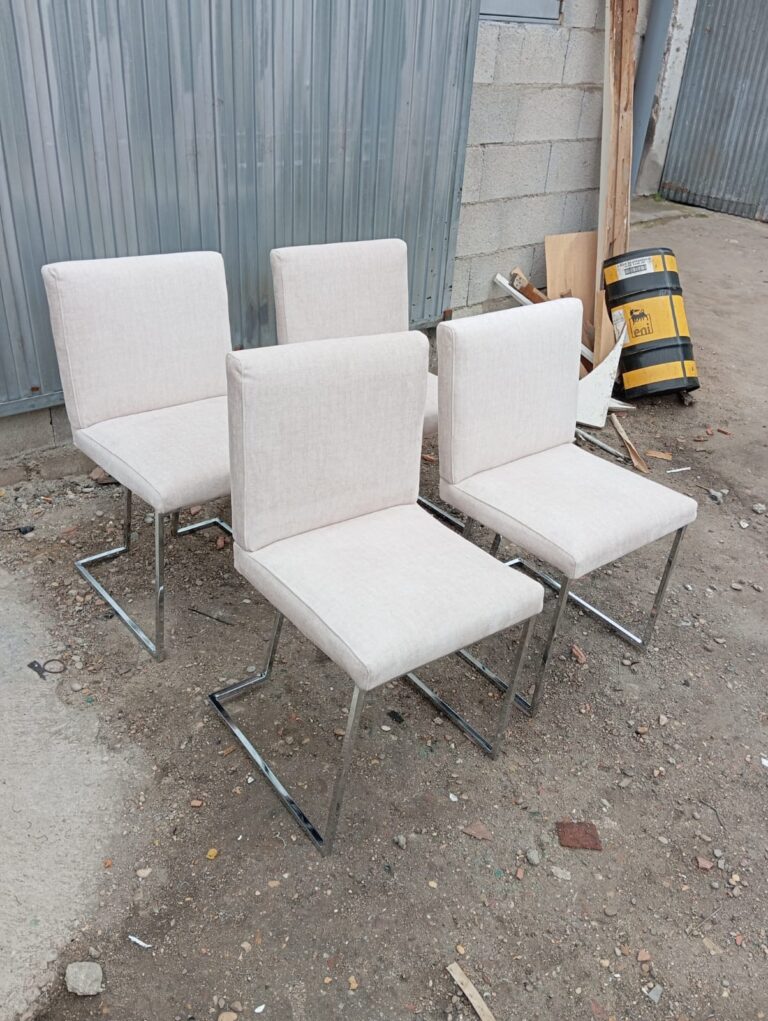 tapizado de sillas de comedor con lino de calidad